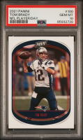 Tom Brady 2021 Panini NFL Player of the Day #100 (PSA 10) at PristineAuction.com