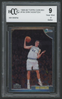 Dirk Nowitzki 1998-99 Topps Chrome #154 RC (BCCG 9) at PristineAuction.com