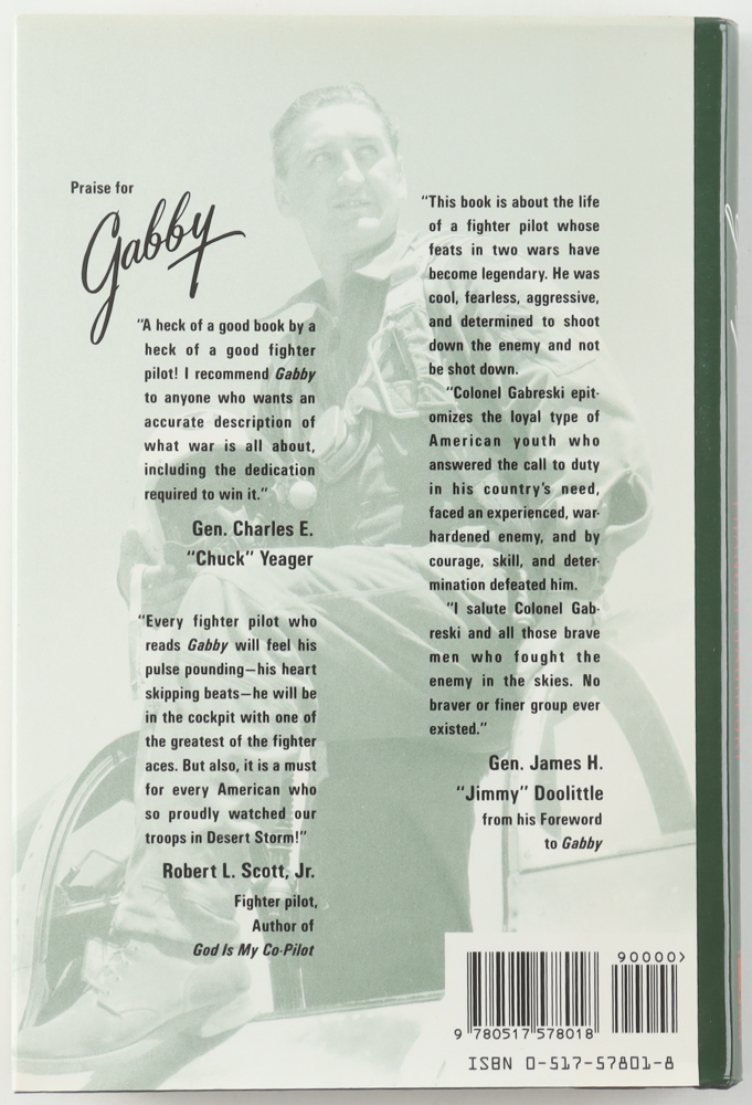 Gabby Grabeski, Walker Muhrin, & James Carter Signed "Gabby: A Fighter Pilot's Life" Hardcover Book (JSA) at PristineAuction.com Gabby Grabeski, Walker Muhrin, & James Carter Signed "Gabby: A Fighter Pilot's Life" Hardcover Book (JSA) at PristineAuction.com