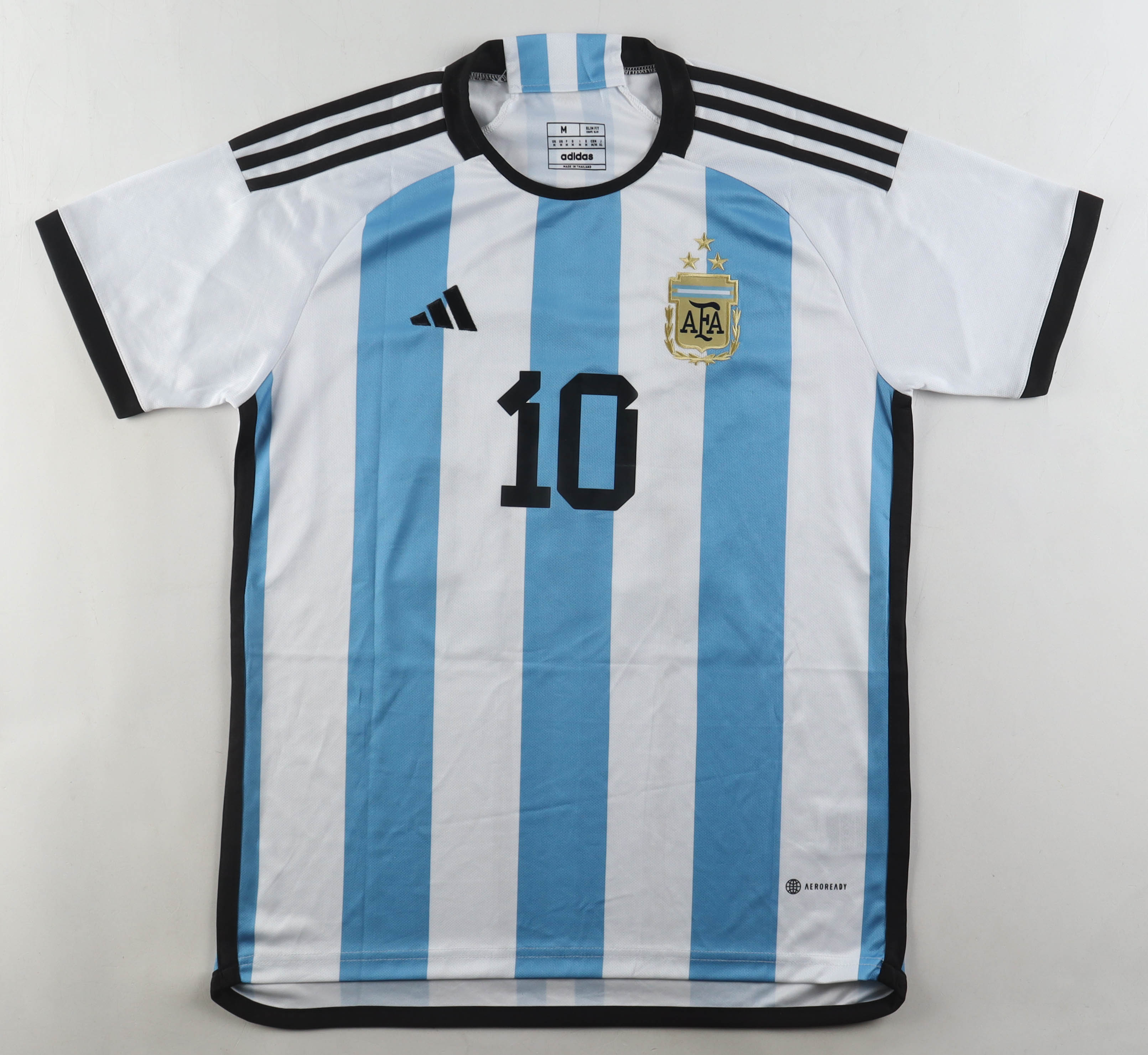 Lionel Messi Signed Argentina Adidas Authentic Jersey Inscribed "Leo" (Beckett) at PristineAuction.com Lionel Messi Signed Argentina Adidas Authentic Jersey Inscribed "Leo" (Beckett) at PristineAuction.com