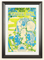 1974 "Grateful Dead" Philadelphia Civic Center Concert Custom Framed Poster at PristineAuction.com