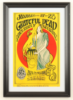 1966 "Grateful Dead" Avalon Ballroom Concert Custom Framed Poster at PristineAuction.com