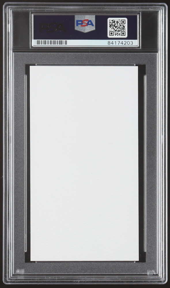 Gordon M. Graham Signed 3x5 Index Card (PSA) at PristineAuction.com Gordon M. Graham Signed 3x5 Index Card (PSA) at PristineAuction.com