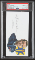 Ralph Parr Signed 3x6 Index Card (PSA) at PristineAuction.com