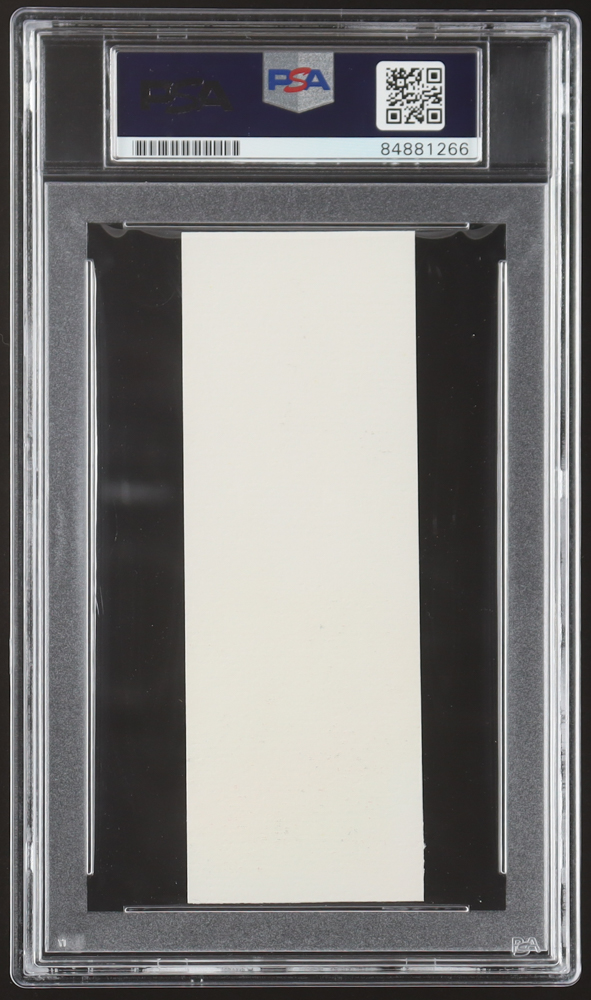 Frank E. Petersen Signed 2x6 Index Card (PSA) at PristineAuction.com Frank E. Petersen Signed 2x6 Index Card (PSA) at PristineAuction.com