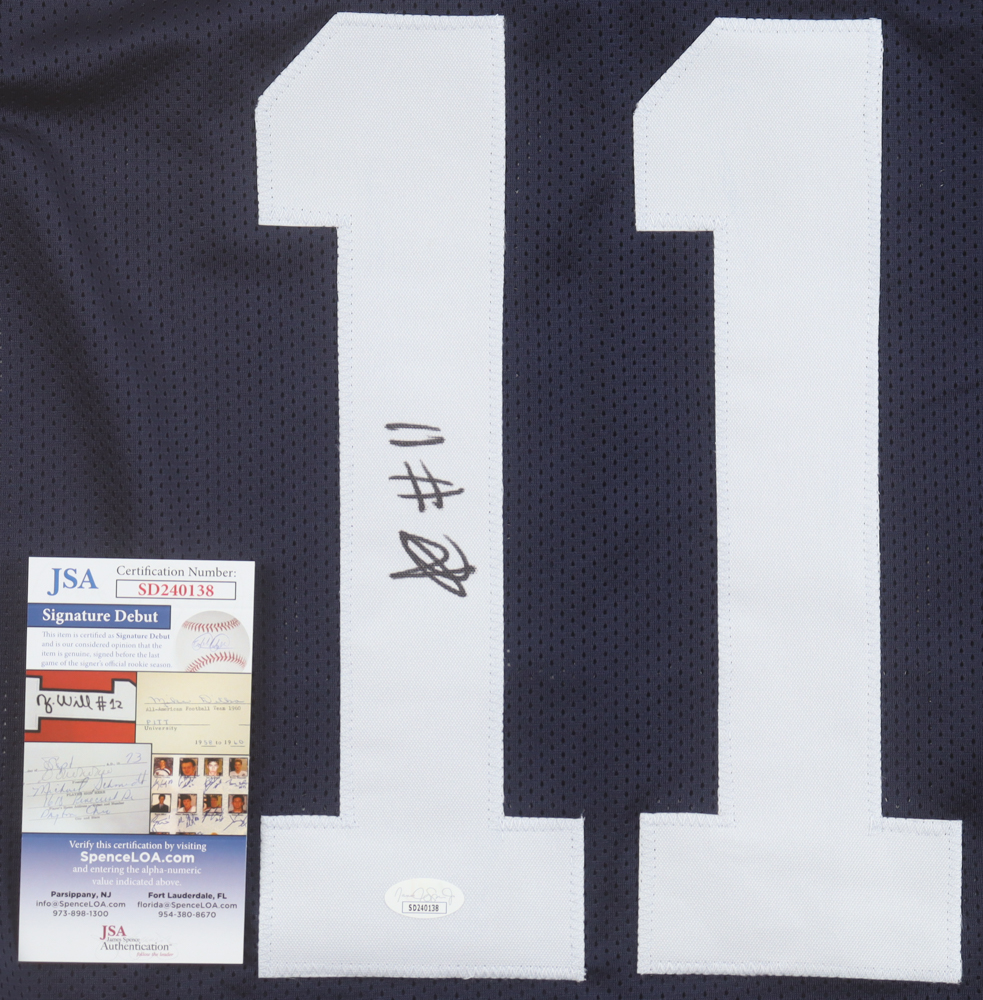 Abdul Carter Signed Jersey (JSA) at PristineAuction.com Abdul Carter Signed Jersey (JSA) at PristineAuction.com