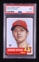 Shohei Ohtani 2018 Topps Living #7 RC (PSA 9) at PristineAuction.com