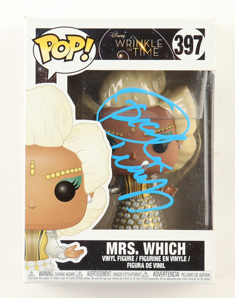 Oprah Winfrey Signed "A Wrinkle In Time" #397 Mrs. Which Funko Pop! Vinyl Figure (ACOA) at PristineAuction.com Oprah Winfrey Signed "A Wrinkle In Time" #397 Mrs. Which Funko Pop! Vinyl Figure (ACOA) at PristineAuction.com