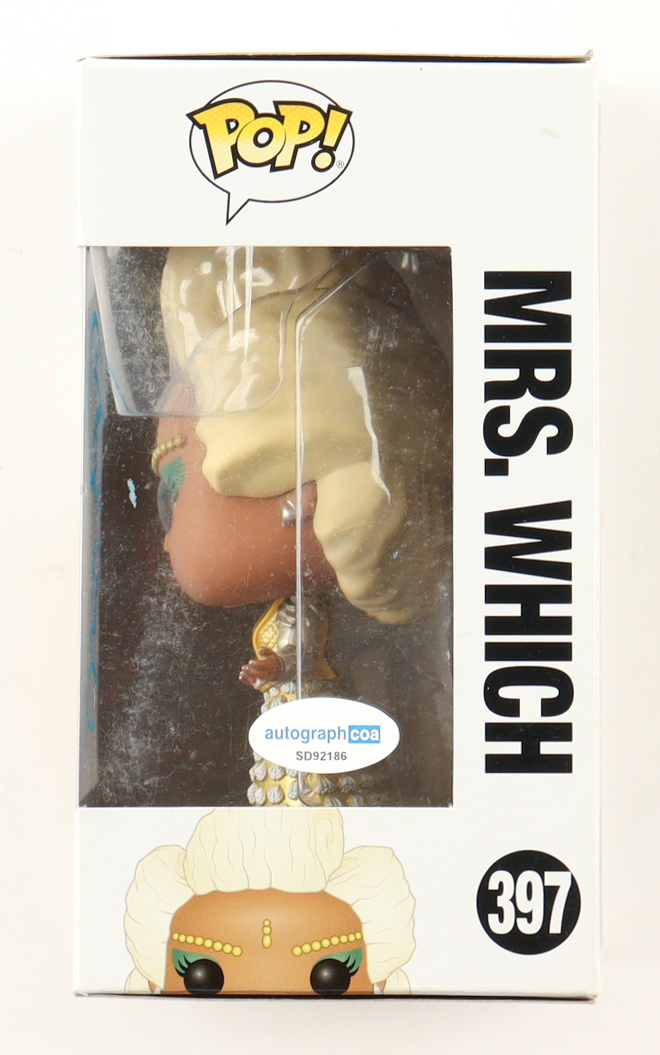 Oprah Winfrey Signed "A Wrinkle In Time" #397 Mrs. Which Funko Pop! Vinyl Figure (ACOA) at PristineAuction.com Oprah Winfrey Signed "A Wrinkle In Time" #397 Mrs. Which Funko Pop! Vinyl Figure (ACOA) at PristineAuction.com
