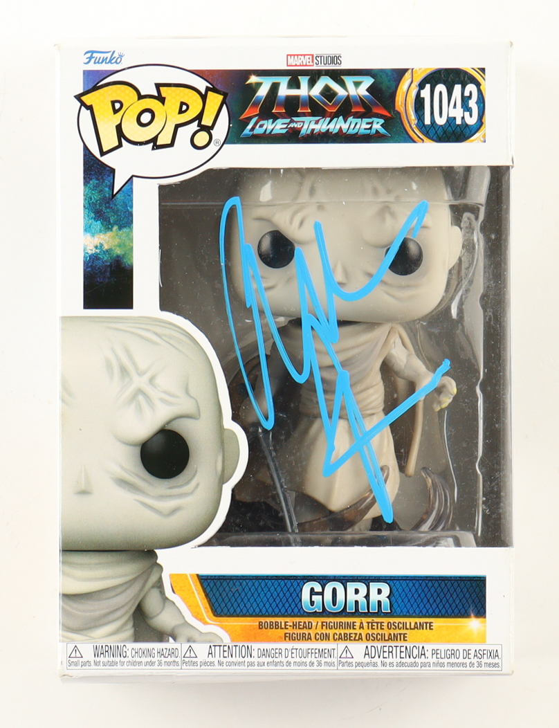Christian Bale Signed "Marvel- Thor: Love and Thunder" #1043 Gorr Funko Pop! Vinyl Figure (ACOA) at PristineAuction.com Christian Bale Signed "Marvel- Thor: Love and Thunder" #1043 Gorr Funko Pop! Vinyl Figure (ACOA) at PristineAuction.com