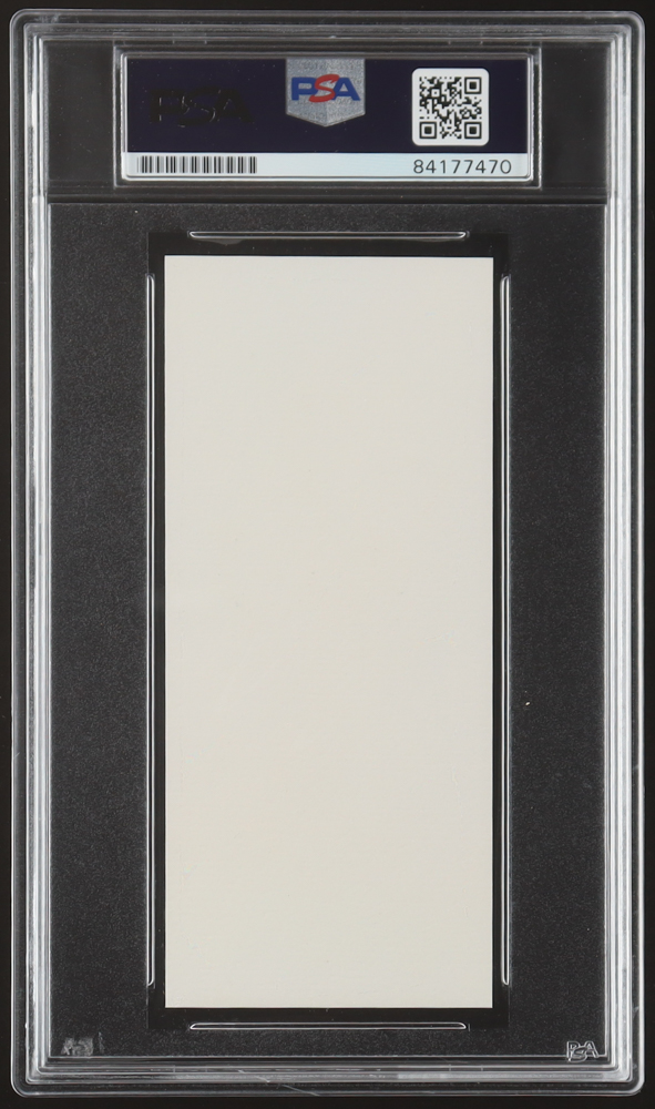 Tex Hill Signed 2x5 Cut (PSA) at PristineAuction.com Tex Hill Signed 2x5 Cut (PSA) at PristineAuction.com