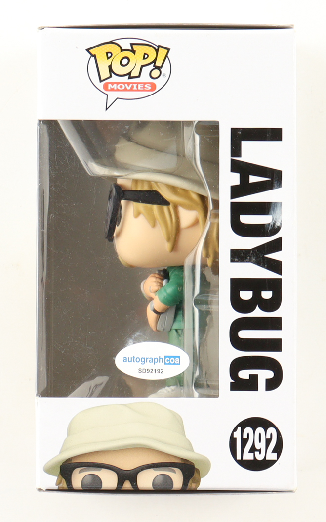 Brad Pitt Signed "Bullet Train" #1292 Ladybug Funko Pop! Vinyl Figure (ACOA) at PristineAuction.com Brad Pitt Signed "Bullet Train" #1292 Ladybug Funko Pop! Vinyl Figure (ACOA) at PristineAuction.com