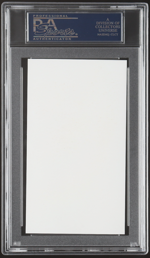 Hal Moore Signed 3x5 Cut (PSA) at PristineAuction.com Hal Moore Signed 3x5 Cut (PSA) at PristineAuction.com