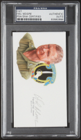 Hal Moore Signed 3x5 Cut (PSA) at PristineAuction.com