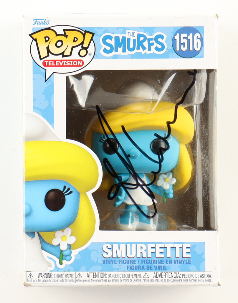 Rihanna Signed "The Smurfs" #1516 Smurfette Funko Pop! Vinyl Figure (ACOA) at PristineAuction.com Rihanna Signed "The Smurfs" #1516 Smurfette Funko Pop! Vinyl Figure (ACOA) at PristineAuction.com