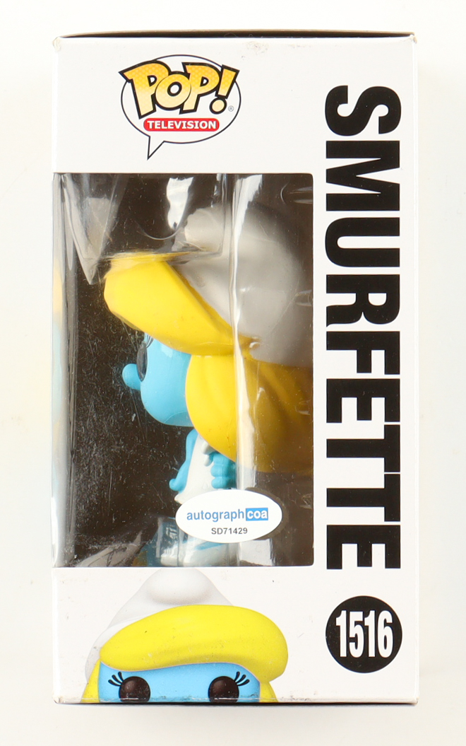 Rihanna Signed "The Smurfs" #1516 Smurfette Funko Pop! Vinyl Figure (ACOA) at PristineAuction.com Rihanna Signed "The Smurfs" #1516 Smurfette Funko Pop! Vinyl Figure (ACOA) at PristineAuction.com