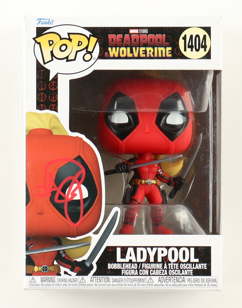 Blake Lively Signed "Deadpool & Wolverine" #1404 Ladypool Bobble-Head Funko Pop! Vinyl Figure (ACOA) at PristineAuction.com Blake Lively Signed "Deadpool & Wolverine" #1404 Ladypool Bobble-Head Funko Pop! Vinyl Figure (ACOA) at PristineAuction.com