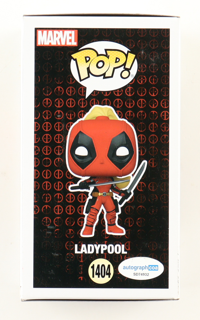 Blake Lively Signed "Deadpool & Wolverine" #1404 Ladypool Bobble-Head Funko Pop! Vinyl Figure (ACOA) at PristineAuction.com Blake Lively Signed "Deadpool & Wolverine" #1404 Ladypool Bobble-Head Funko Pop! Vinyl Figure (ACOA) at PristineAuction.com