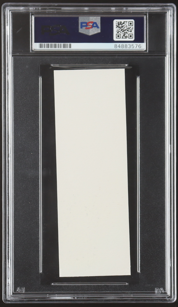 John R. Alison Signed 2x5 Cut (PSA) at PristineAuction.com John R. Alison Signed 2x5 Cut (PSA) at PristineAuction.com