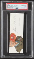 John R. Alison Signed 2x5 Cut (PSA) at PristineAuction.com
