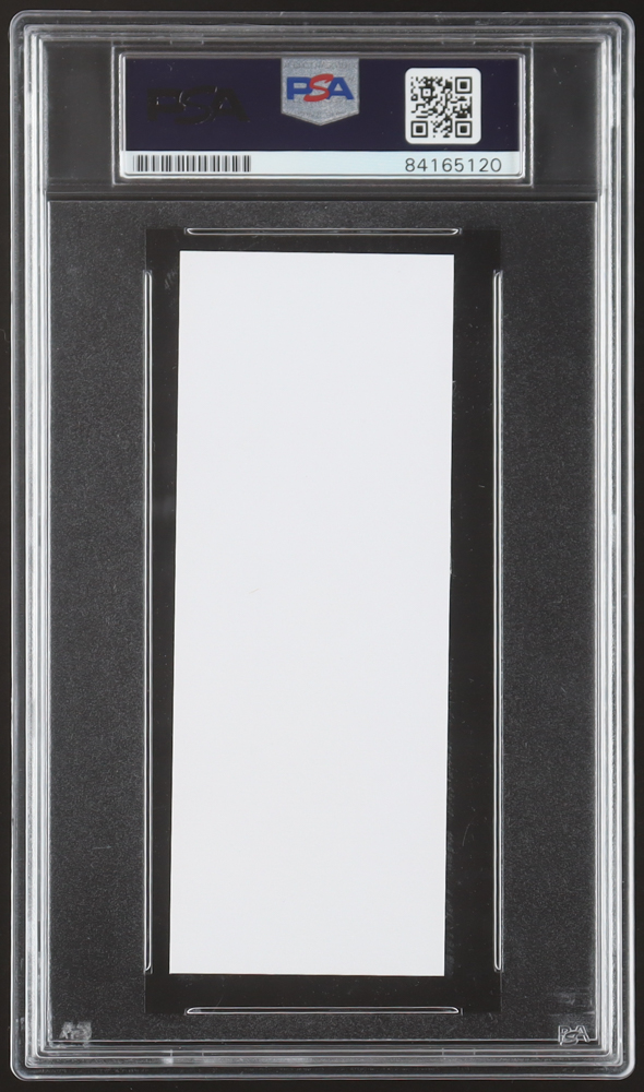 Gabby Gabreski Signed 2x5 Cut (PSA) at PristineAuction.com Gabby Gabreski Signed 2x5 Cut (PSA) at PristineAuction.com