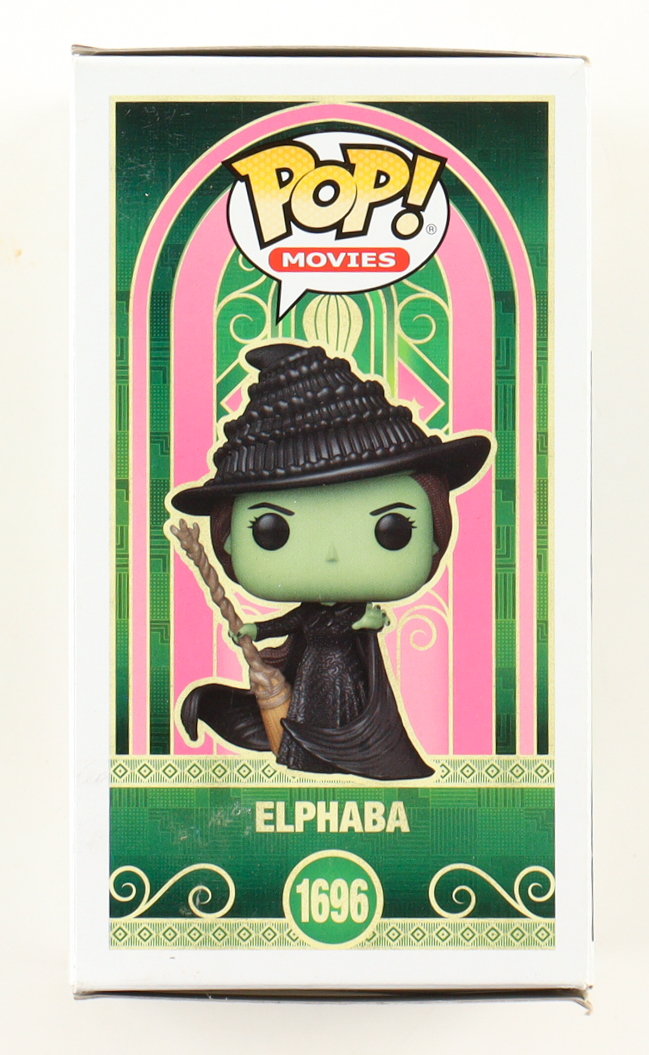 Cynthia Erivo Signed "Wicked" #1696 Elphaba Funko Pop! Vinyl Figure (ACOA) at PristineAuction.com Cynthia Erivo Signed "Wicked" #1696 Elphaba Funko Pop! Vinyl Figure (ACOA) at PristineAuction.com