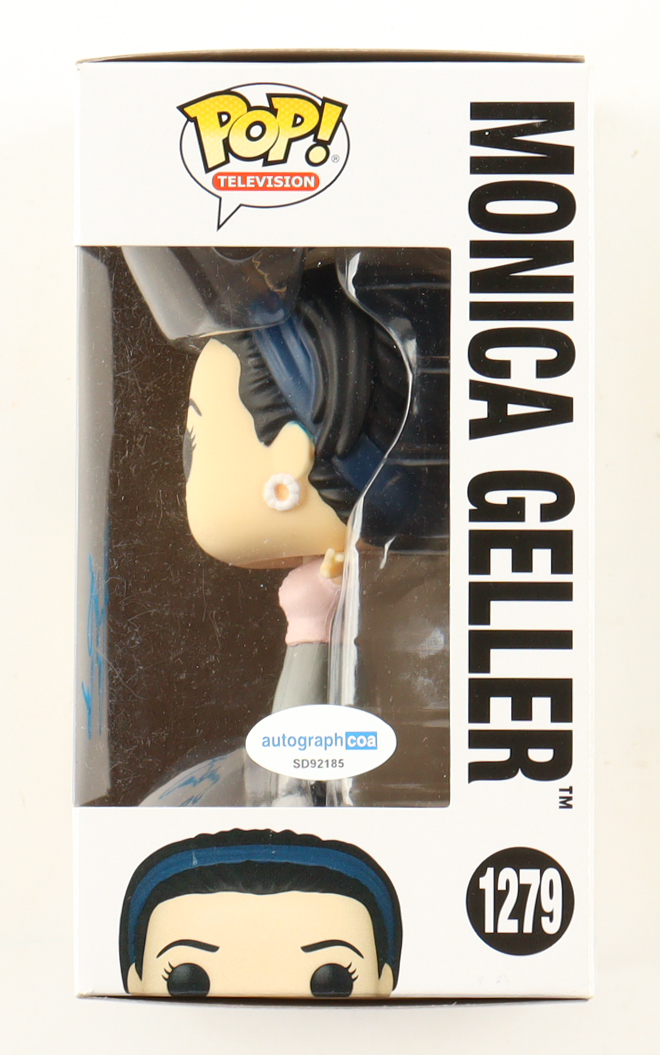 Courtney Cox Signed "Friends" #1279 Monica Geller Funko Pop! Vinyl Figure (ACOA) at PristineAuction.com Courtney Cox Signed "Friends" #1279 Monica Geller Funko Pop! Vinyl Figure (ACOA) at PristineAuction.com
