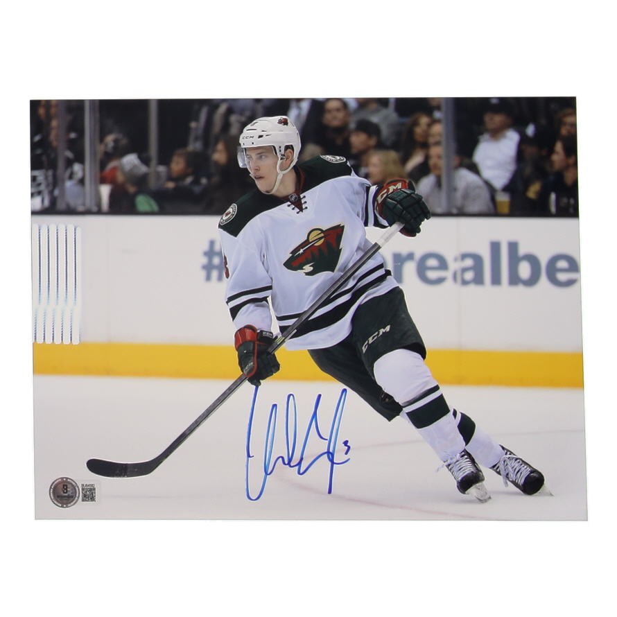 Charlie Coyle Signed Wild 8x10 Photo (Beckett) at PristineAuction.com Charlie Coyle Signed Wild 8x10 Photo (Beckett) at PristineAuction.com