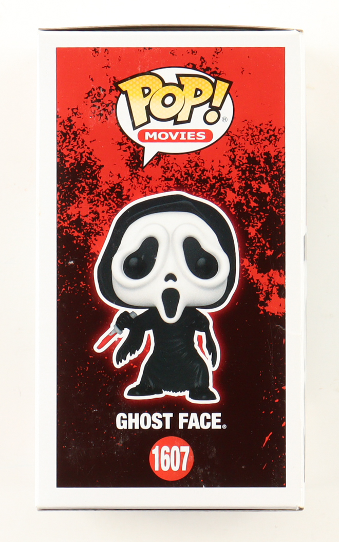 David Arquette Signed "Ghost Face" #1607 Ghost Face Funko Pop! Vinyl Figure (ACOA) at PristineAuction.com David Arquette Signed "Ghost Face" #1607 Ghost Face Funko Pop! Vinyl Figure (ACOA) at PristineAuction.com