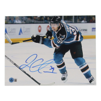 Logan Couture Signed Sharks 8x10 Photo (Beckett) at PristineAuction.com