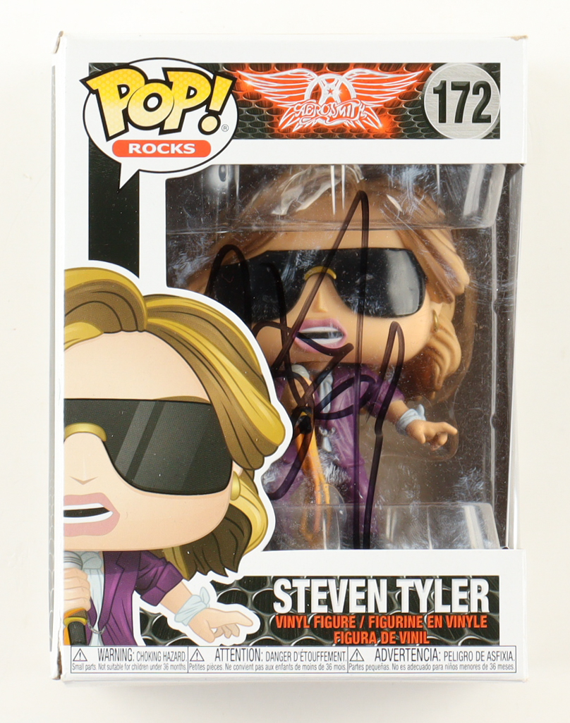 Steven Tyler Signed Aerosmith #172 Funko Pop! Vinyl Figure (ACOA) at PristineAuction.com Steven Tyler Signed Aerosmith #172 Funko Pop! Vinyl Figure (ACOA) at PristineAuction.com