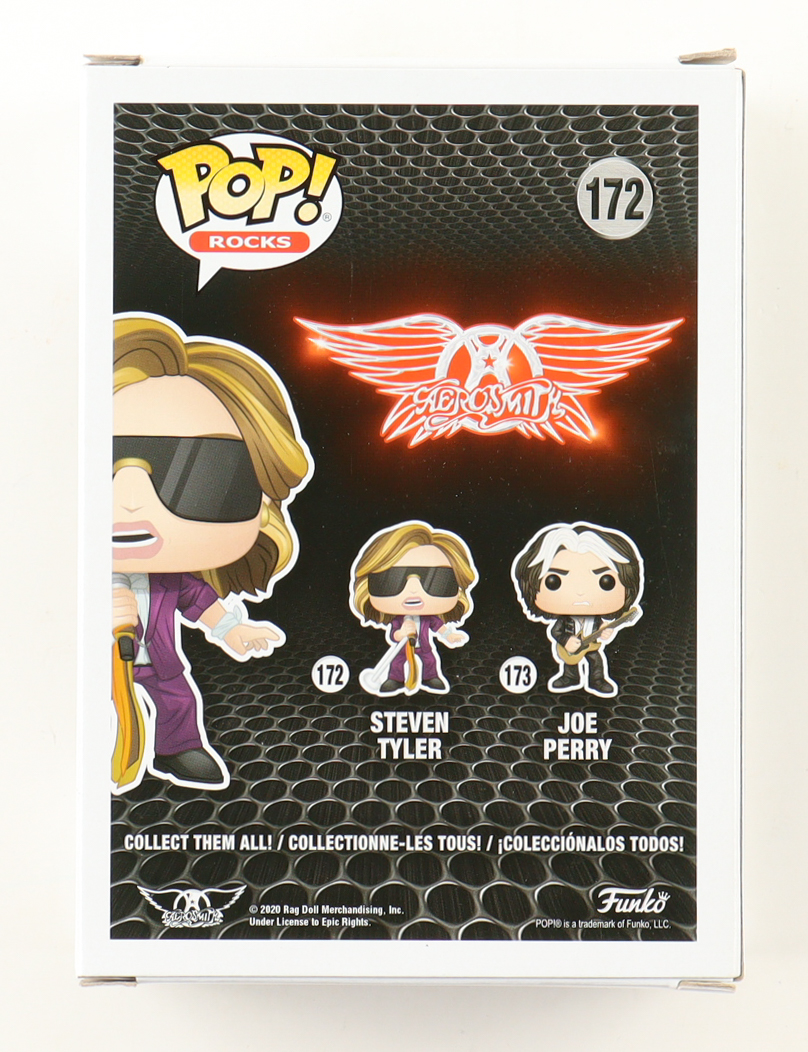 Steven Tyler Signed Aerosmith #172 Funko Pop! Vinyl Figure (ACOA) at PristineAuction.com Steven Tyler Signed Aerosmith #172 Funko Pop! Vinyl Figure (ACOA) at PristineAuction.com