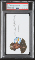 Alexander Jefferson Signed 3x5 Cut (PSA) at PristineAuction.com