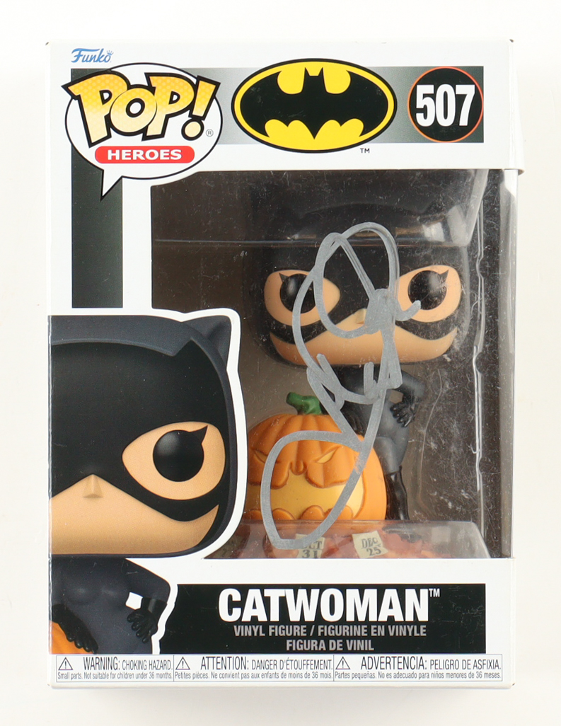 Halle Berry Signed "Batman" #507 Catwoman Funko Pop! Vinyl Figure (ACOA) at PristineAuction.com Halle Berry Signed "Batman" #507 Catwoman Funko Pop! Vinyl Figure (ACOA) at PristineAuction.com