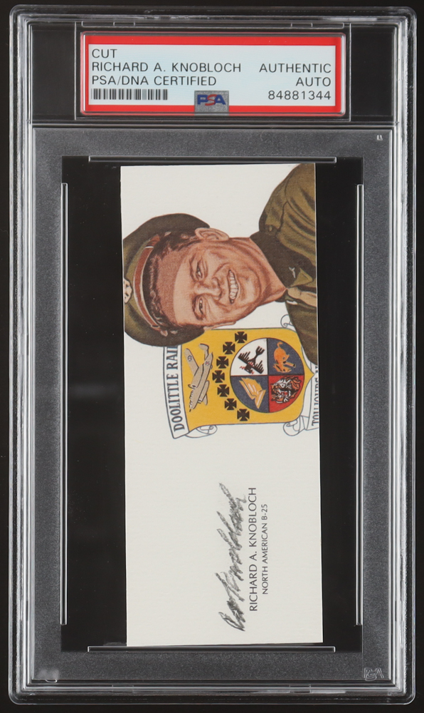 Richard A. Knobloch Signed 2x5 Cut (PSA) at PristineAuction.com Richard A. Knobloch Signed 2x5 Cut (PSA) at PristineAuction.com