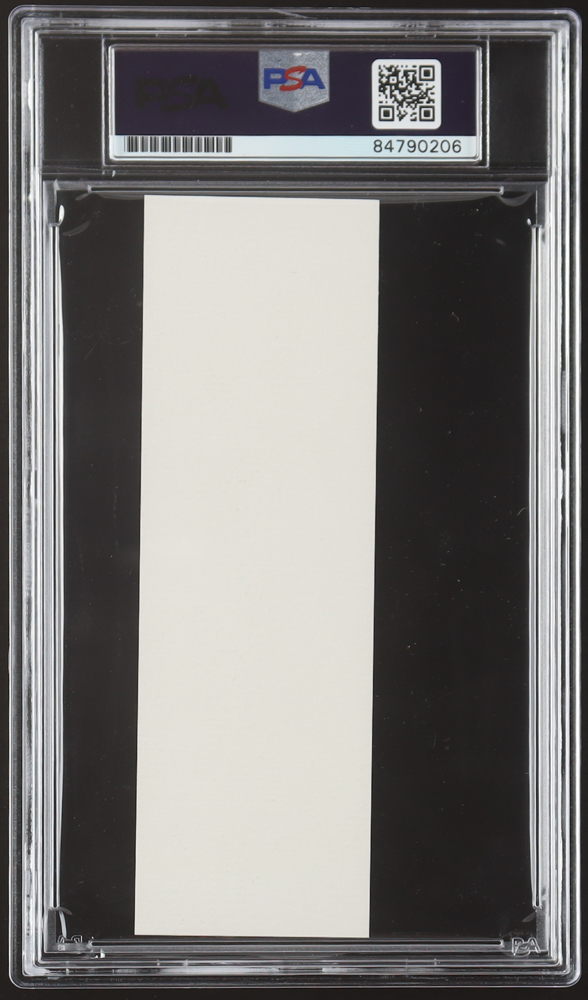 Chuck Yeager Signed 2x5 Cut (PSA) at PristineAuction.com Chuck Yeager Signed 2x5 Cut (PSA) at PristineAuction.com