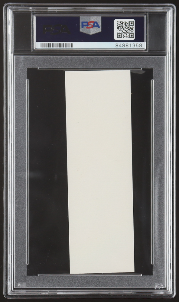 James Swett Signed 2x5 Cut (PSA) at PristineAuction.com James Swett Signed 2x5 Cut (PSA) at PristineAuction.com