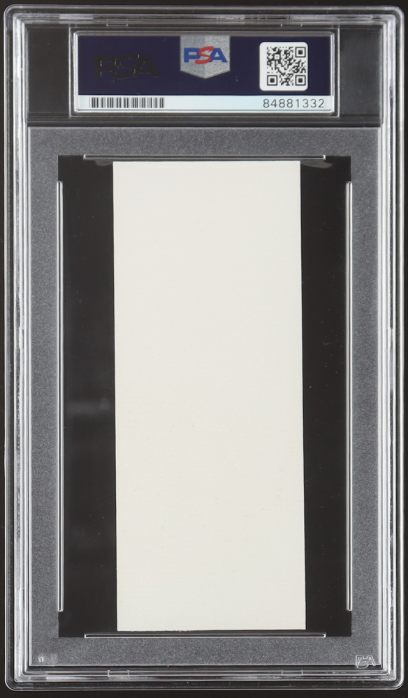 Michael Quirk Signed 2x5 Cut (PSA) at PristineAuction.com Michael Quirk Signed 2x5 Cut (PSA) at PristineAuction.com