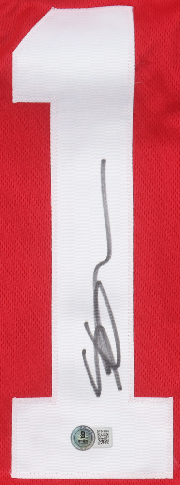 Ahmad "Sauce" Gardner Signed Jersey (Beckett) at PristineAuction.com Ahmad "Sauce" Gardner Signed Jersey (Beckett) at PristineAuction.com