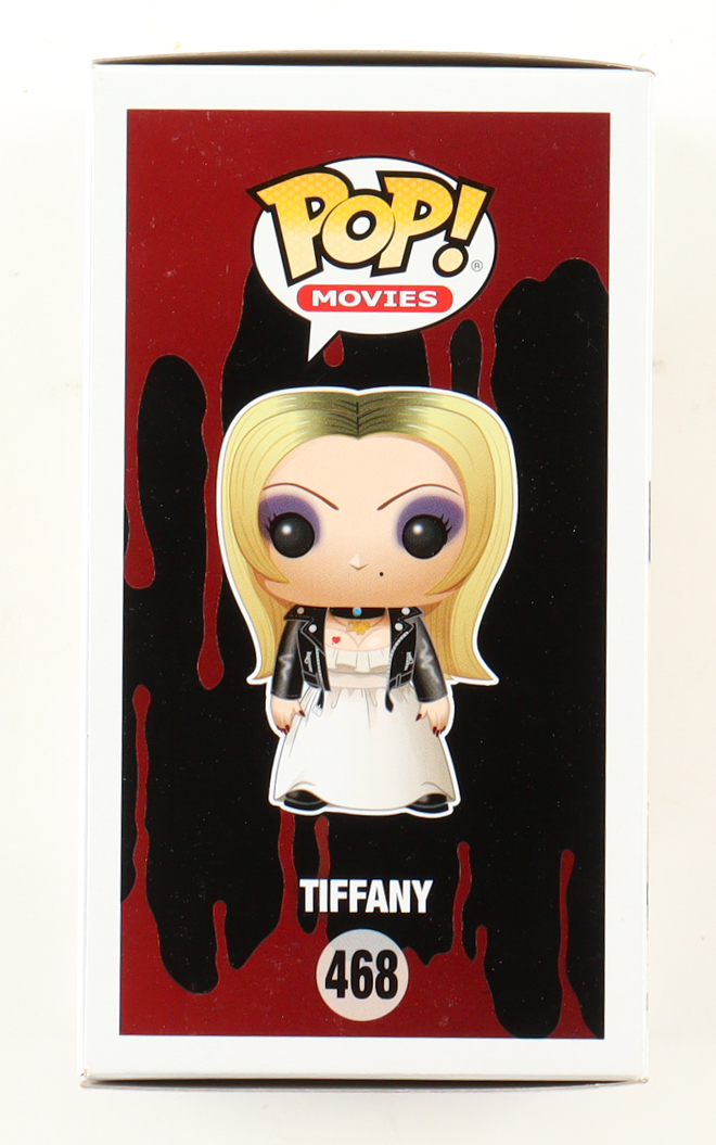 Jennifer Tilly Signed "Bride of Chucky" #468 Tiffany Funko Pop! Vinyl Figure (ACOA) at PristineAuction.com Jennifer Tilly Signed "Bride of Chucky" #468 Tiffany Funko Pop! Vinyl Figure (ACOA) at PristineAuction.com