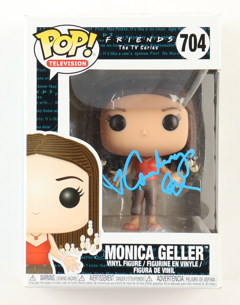 Courtney Cox Signed "Friends" #704 Monica Geller Funko Pop! Vinyl Figure (ACOA) at PristineAuction.com Courtney Cox Signed "Friends" #704 Monica Geller Funko Pop! Vinyl Figure (ACOA) at PristineAuction.com