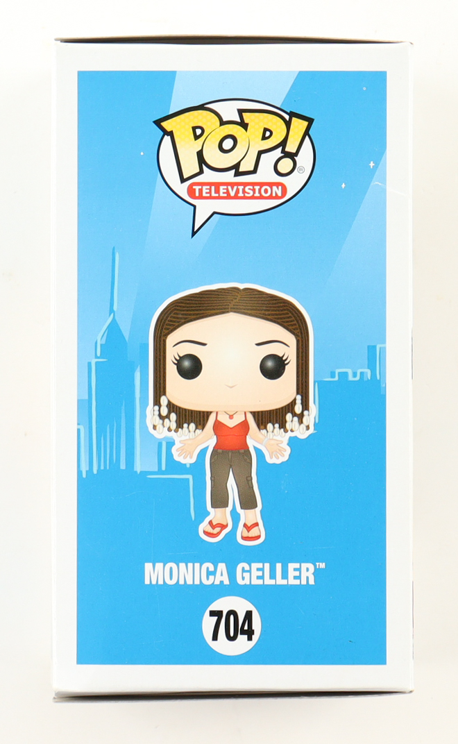 Courtney Cox Signed "Friends" #704 Monica Geller Funko Pop! Vinyl Figure (ACOA) at PristineAuction.com Courtney Cox Signed "Friends" #704 Monica Geller Funko Pop! Vinyl Figure (ACOA) at PristineAuction.com