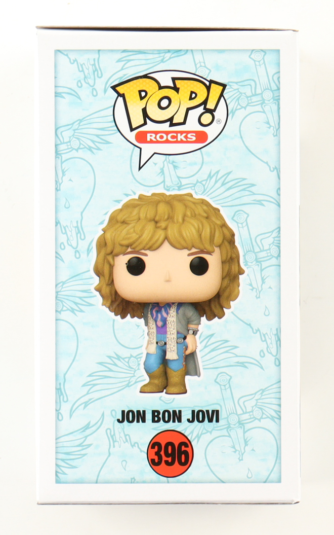 Jon Bon Jovi Signed "Bon Jovi" #396 Funko Pop! Vinyl Figure (ACOA) at PristineAuction.com Jon Bon Jovi Signed "Bon Jovi" #396 Funko Pop! Vinyl Figure (ACOA) at PristineAuction.com