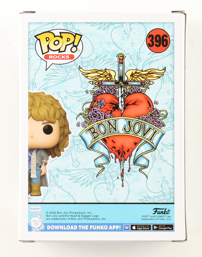 Jon Bon Jovi Signed "Bon Jovi" #396 Funko Pop! Vinyl Figure (ACOA) at PristineAuction.com Jon Bon Jovi Signed "Bon Jovi" #396 Funko Pop! Vinyl Figure (ACOA) at PristineAuction.com