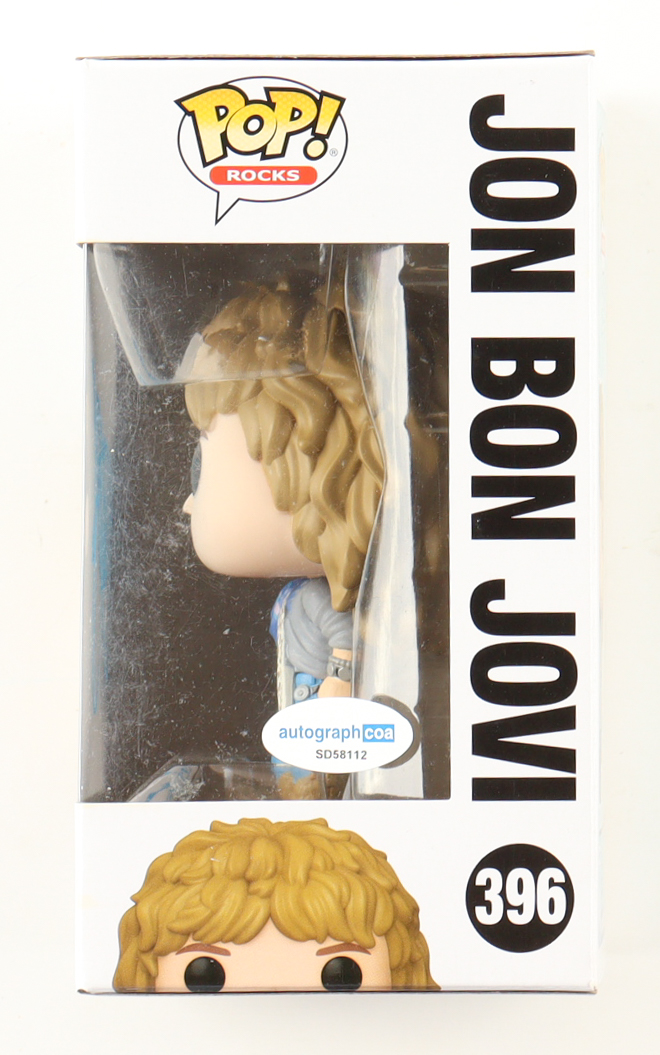 Jon Bon Jovi Signed "Bon Jovi" #396 Funko Pop! Vinyl Figure (ACOA) at PristineAuction.com Jon Bon Jovi Signed "Bon Jovi" #396 Funko Pop! Vinyl Figure (ACOA) at PristineAuction.com