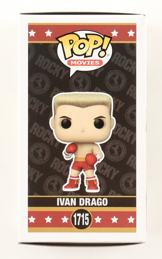 Dolph Lundgren Signed "Rocky" #1715 Ivan Drago Funko Pop! Vinyl Figure (ACOA) at PristineAuction.com Dolph Lundgren Signed "Rocky" #1715 Ivan Drago Funko Pop! Vinyl Figure (ACOA) at PristineAuction.com