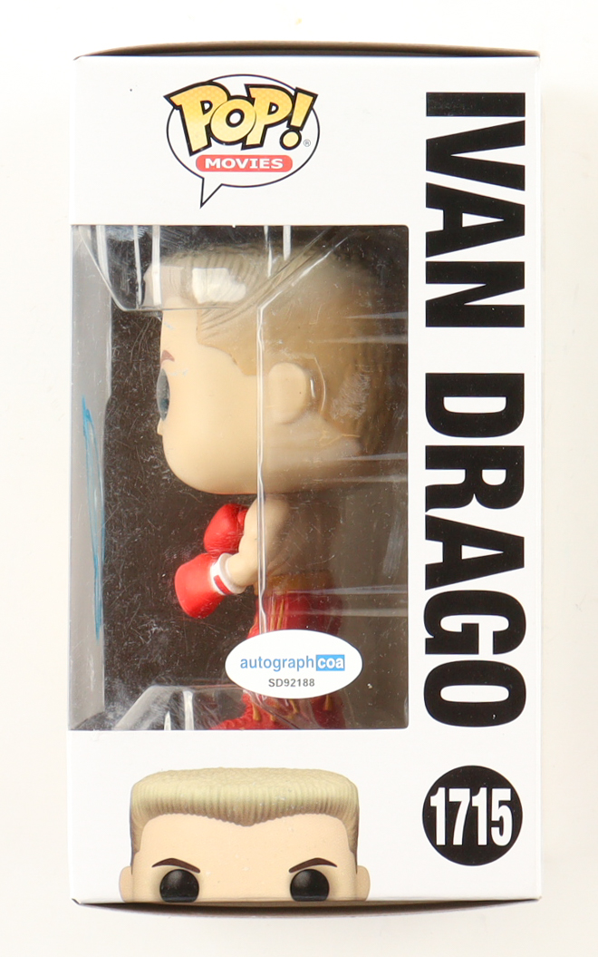 Dolph Lundgren Signed "Rocky" #1715 Ivan Drago Funko Pop! Vinyl Figure (ACOA) at PristineAuction.com Dolph Lundgren Signed "Rocky" #1715 Ivan Drago Funko Pop! Vinyl Figure (ACOA) at PristineAuction.com