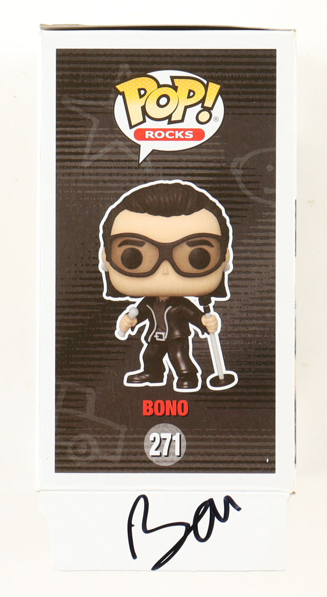 Bono Signed U2 #271 Bono Funko Pop! Vinyl Figure (ACOA) at PristineAuction.com Bono Signed U2 #271 Bono Funko Pop! Vinyl Figure (ACOA) at PristineAuction.com