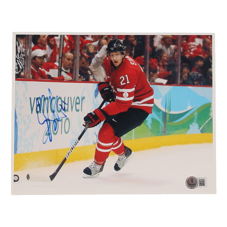 Eric Staal Signed Team Canada 8x10 Photo (Beckett) at PristineAuction.com Eric Staal Signed Team Canada 8x10 Photo (Beckett) at PristineAuction.com