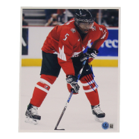 P. K. Subban Signed Team Canada 8x10 Photo (Beckett) at PristineAuction.com